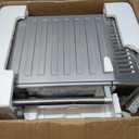 Nuwave Bravo XL Air Fryer Toaster Smart Oven, 12-in-1 Countertop Grill/Griddle Combo, 30-Qt XL Capacity, 50F-500F adjustable in precise 5F increments, Integrated Smart Thermometer, Linear T Technology (silver)