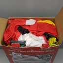 12 FT Long Christmas Inflatables Santa Claus with Reindeers Outdoor Decorations, Xmas Blow Up Yard Decorations with Built-in LED Lights, Reindeers Pull Sleigh for Xmas Party Decor Yard Garden Lawn