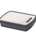 Berkley Jensen Prep and Slice Food Storage Container and Cutting Board