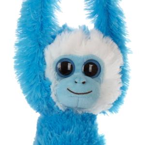 Aurora 3360 18" Assorted Hanging Monkey Soft and Snuggly Stuffed Animal Plush, Multicolor, Blue