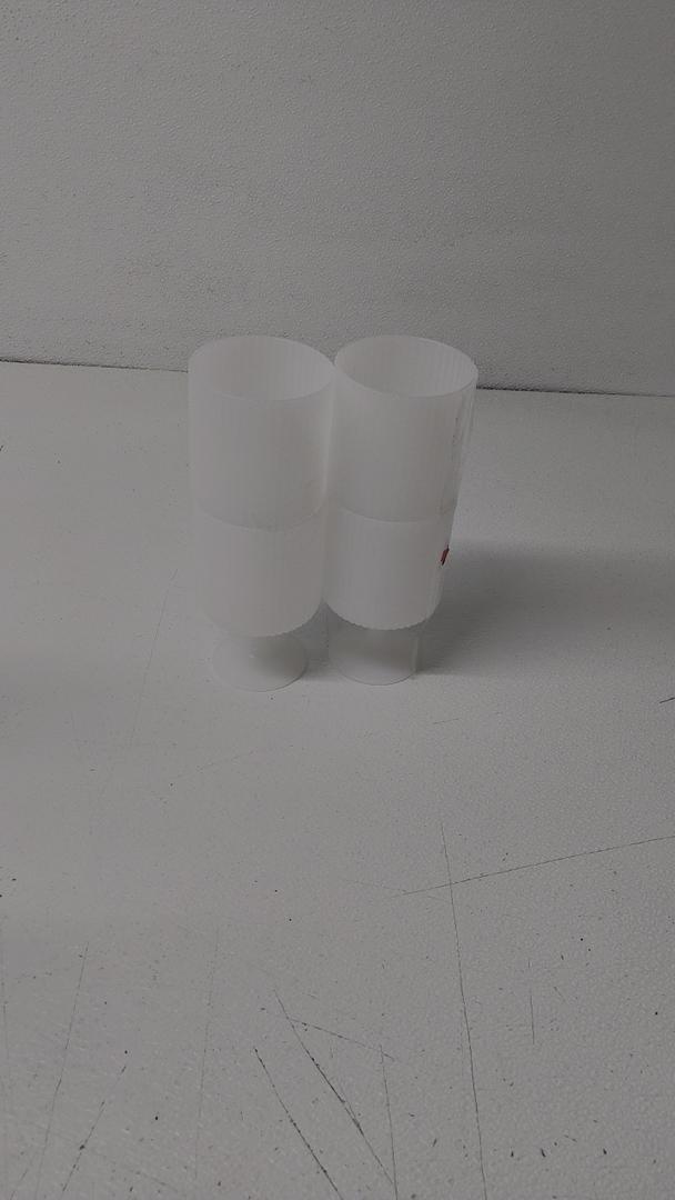 HDO 2PK RIBBED WINE GOBLET