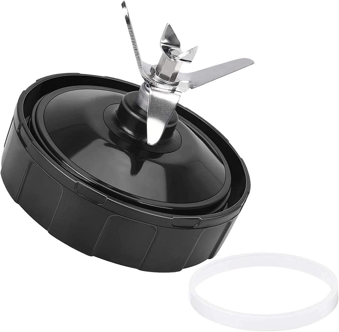 7 Fins Blender Blade Compatible with Ninja Blender Blade Replacement, Ninja Blender Lid Accessories for Auto iQ BL682-30 BL642-30 BL450-30 BL482-30 BL687CO-30 BL450-30 BL642-30 BL482-30 BL682-30 ect