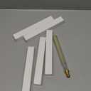 E12 Led Long Bulb, 6W T6 Edison Light Bulbs Cool White 5000K,7.3 inch,750lm, 75W Candelabra Incandescent Bulbs Equivalent Vintage LED Filament Edison Candle Bulb with Decorative, 6Pack