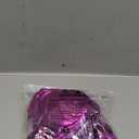 Women Metallic Bikini Swim Sexy Silver Swimsuit Triangle Top and Bottom Set (Large, Purple)