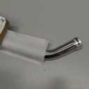 NearMoon Shower Arm with Flange, Made of 304 Stainless Steel Shower Extension Extender Pipe, Wall-Mounted for Fixed Bathroom Showerhead, Never Rust (12 Inch, Chrome Finish)