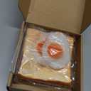 Soulchen 4 Pcs Fake Prop Food with Fake Bread and Fried Egg Realistic Artificial Simulation Toast Faux Egg Model for Home Kitchen Cabinet Shops Display Photography Sample Prank Prop