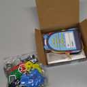 28PCS Video Game Keychains Valentines Day Cards for Kids School Valentine Gifts for Kids Classroom Party Favors Funny Preschool Valentine's Day Exchange Cards for Toddler Class Boy Girl Treat Bulk