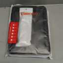 Timecity Case for iPad 9th/ 8th/ 7th Generation 10.2 inch - Heavy Duty Protective Cover with Screen Protector, Rotating Stand, Shoulder Strap & Pencil Holder | Kids-Friendly (Black)