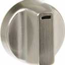 GE WB03X29392 Range Surface Burner Knob (Stainless Steel)