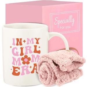 In My Girl Mom Era Gifts, Birthday Gifts for New Mom,Mothers Day Present Set with Coffee Mug Sock
