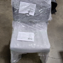 Flash Furniture Hercules Series Contoured Stacking Chairs for Waiting Rooms and Offices, Ergonomic Lobby Chairs with Curved Back, Set of 5, Black