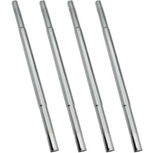 4 PCS Golf Club Extensions Steel Shaft 12.2Inch Golf Putter Shaft Extension for Iron/Wooden Golf Repair and Replacement of Equipment Parts