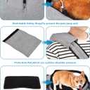 Ownpets Pet Sling Carrier, Fits 15 to 25lbs Extra-Large Dog/Cat Sling Carrier Reversible and Hands-Free Dog Bag with Adjustable Strap and Pocket Shoulder Pad for Outdoor Travel Hiking