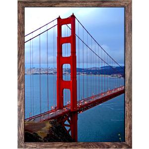 BESCRCL 18x24 Poster Frame, Picture Frames for Wall, Single, Brown
