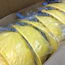 Leumoi 20 Pack 4 Pt. Suspension Hard Hat Bulk Safety Helmets ABS Ratchet Hard Hats Adjustable Construction Hardhats with Vents and Cotton Brow Pad Hard Hats for Men Work Head Protection (Yellow)