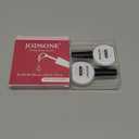 JODSONE 2Pcs 10ml No Wipe Gel Top Coat Clear Glossy Shine Finish Long Lasting No Soak Off Requires U V Lamp Curing Perfect for Salon and DIY Nail Art Design