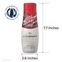 SodaStream MTN Dew Code Red Zero Sugar Drink Mix (440ml, Pack of 4)