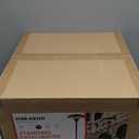 Star Patio Electric Outdoor Heater, Freestanding Patio Heater, Infrared Heaters, Hammered Bronze Finished, Tip-Over Protection, Adjustable Height and Silent Heating, ZHQ1566-C-SN2025