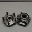 513357 Front Wheel Hub Bearing Assembly Compatible with Nissan Rogue 2014-2023, Rogue Sport 2017-2022 5 Lug with ABS 2pcs