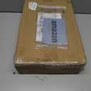 BMOSU Bread Box with Cutting Board Kitchen Bread Storage Organizer Farmhouse Countertop Double Bamboo Wood Bread Box(Natural)