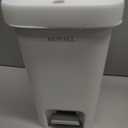 MOPALL Bathroom Trash Can with Lid Soft Close, 16.5L/4.4Gal Slim Trash Can with Pop-Up Lid & Step On Foot Pedal, Garbage Can Waste Bin Trash Bin Wastebasket for Home Kitchen Garage Apartment Office RV