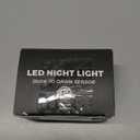 L LOHAS LED Night Lights Plug into Wall, Dimmable Night Light with 3 Level Brightness, 3000K Soft White, 2 Pack, White Housing