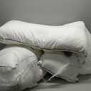 JOLLYVOGUE King Size Pillows Set of 4 for Sleeping, Soft and Supportive Bed Pillows with Down Alternative Filling for Side and Back Sleepers, Hotel Collection (White)