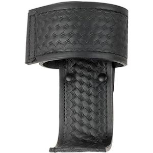 Basketweave Universal Fit Radio Pouch L-style Radio Holster, Universal Radio Carrier Black