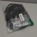 Elecan XLR Male to 1/4 Inch 6.35mm TS Mono Microphone Cable 20 Ft, Professional Unbalanced Patch Cord Adapter for Mic Console, Stage, Speakers, Mixers, AMP, DJ, Instruments Studio Audio+5 Ties