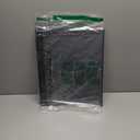 HAUTOCO 4 Pcs Medium Trifold Poster Board 26 x 15.74 inches Tri Fold Presentation Boards Black Corrugated Cardboard for Science Fair, School Project, Event Displays, Business