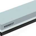 Actual Grit Premium Material Sharpening Stone 2 Side 400 1000 Whetstone Set Kitchen Knife Sharpener Stone Wet Stones for Sharping Knives Kit with Non-slip Rubber Base