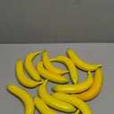 Artificial Yellow Bananas Lifelike Simulation Fake Fruit Home House Kitchen Decoration 12pcs Set