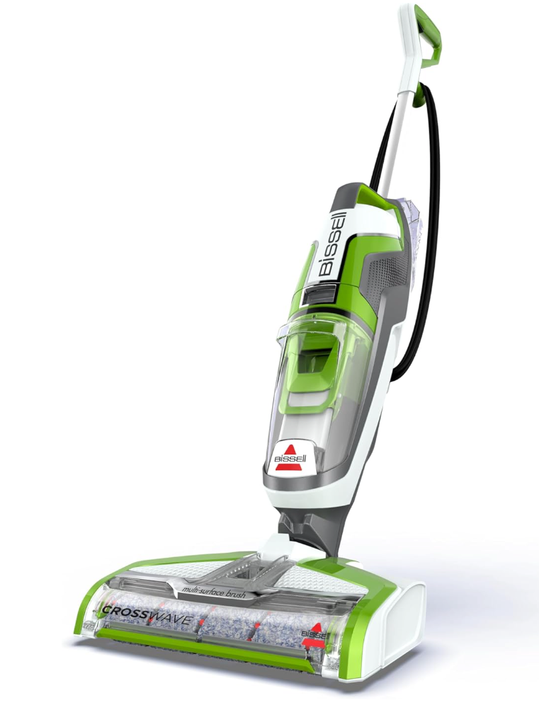 Bissell Crosswave Turbo Vacuum Mop All in One Wet and Dry Vac Combo Hard Floor & Area Rug Cleaner, 3888A