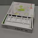 Munchkin Fold Baby Bottle Drying Rack - Compact Design Folds Flat for Easy Storage, White/Grey (1 Count (Pack of 1))