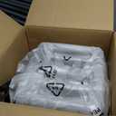 Amazon Basics 4 Slice Toaster, With 7 Browning Settings, Extra Wide Slots For Bagels and Special Breads, Removable Easy-to-Clean Crumb Trays, Cancel/Defrost/Bagel Buttons, 1500W, Black & Silver