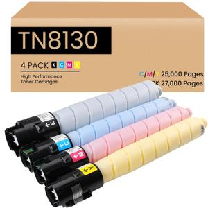 AltaLink C8130 C8135 Toner Cartridge with New Chip Replacement for Xerox 006R01746 006R01747 006R01748 006R01749 for AltaLink C8130 C8135 C8145 C8155 C8170 Printers Ink, 4-Pack C8145 Toner Supplies
