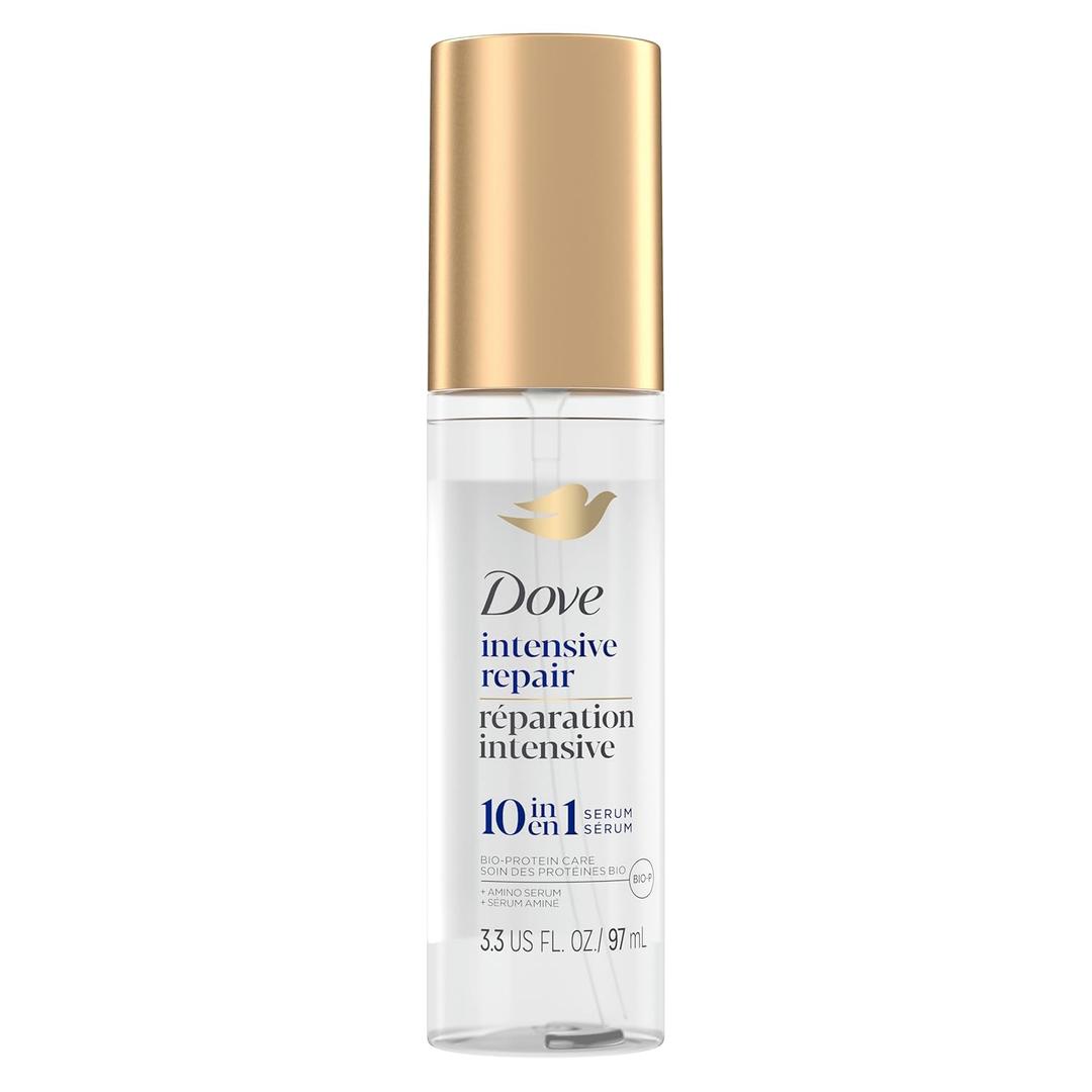Dove Intensive Repair Amino Serum for Hair with Bio-Protein Care Technology 3.3 oz (3.3 Fl Oz (Pack of 1))
