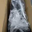 3 Wheel Walkers for Seniors, Lightweight Foldable Aluminum Rollator Walker, Height Adjustable Three Wheel Walker, Black