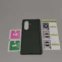 for Samsung Galaxy Z Fold 7 Case Slim with Kickstand, Full Hinge Protection, Tempered Screen Protector, Shockproof Cover, Daily Drop Protective Phone Case for Samsung Galaxy Z Fold7 2025, Green