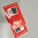 2 Pack TF Card 32GB with Adapter, High Speed Memory Card, UHS-I C10 A1 Memory TF Card for Tablet/Mobile Phone/Camera/Car Audio/Game Console (TF162 Red Gold 32GB)