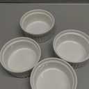 LE TAUCI Ramekins 8 OZ Oven Safe, Creme Brulee Ramekins, Pudding Custard Cups Souffle Ramiken, Dipping Sauce Dishes, Ceramic Ramekin Bowls Set of 6, White