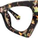 VOOGLAM Cat Eye Blue Light Blocking Glasses for Women Anti UV Eyestrain Eyewear with Stylish Frame Tiny