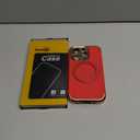 COOLQO for iPhone 14 Pro Case 6.1'' Upgraded 360 Spin Magnetic Stand [Compatible with Magsafe][Military Protection] Shockproof Protective Phone Holder Cover for iPhone 14 Pro, Red Gold