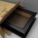 Dog Door for Wall, All Aluminum Large Doggy Door Doggie door, Pet Door Easy to Install, 2 Magnetic Flaps Energy Efficient, Wide Telescoping Tunnel for Interior & Exterior Walls, Pet Up to 110 Lb-Black