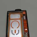 MAGEASY Compatible with iPhone 17 Pro Max 6.9" Case with Strap - 20ft Ultimate Drop Protection Compatible with MagSafe, Aluminum Frame | Odyssey Strap M (Coral)