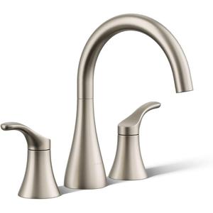 KOHLER Simplice Deck-Mount Bath Faucet Trim (Vibrant Brushed Nickel)