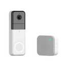 Wyze Wireless Video Doorbell Pro (Chime Included), 1440 HD Video, 1:1 Aspect Ratio: 1:1 Head-to-Toe View, 2-Way Audio, Night Vision