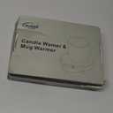 PUSEE Coffee Mug Warmer - Electric Large Candle Warmer Plate with 4H Auto Shut Off, 3-Temp Settings Cup Heater for Desk, Tea, Milk, Cocoa