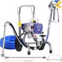 450 Airless Paint Sprayer, 0.47GPM Paint Sprayer for Home Interior 3300psi 900W High Efficiency Airless Sprayer with Low Overspray for House Painting Townhouse