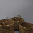 Set Of 3 Baskets For Home 59x16, 53x15, 47x13